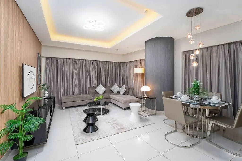 Paramount Hotel Flat With Amazing Burj Khalifa View Dubai Daire