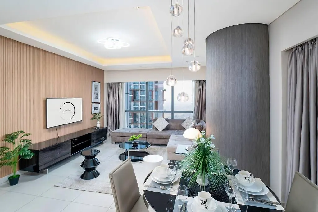 Paramount Hotel Flat With Amazing Burj Khalifa View Dubai