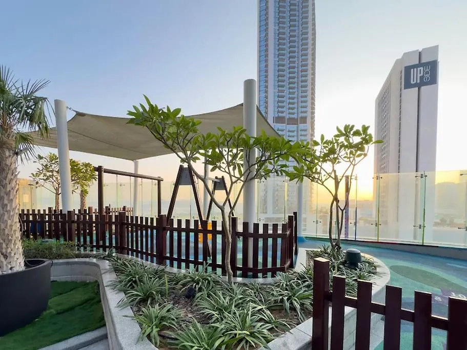 公寓 Paramount Hotel Flat With Amazing Burj Khalifa View 迪拜 阿拉伯联合酋长国