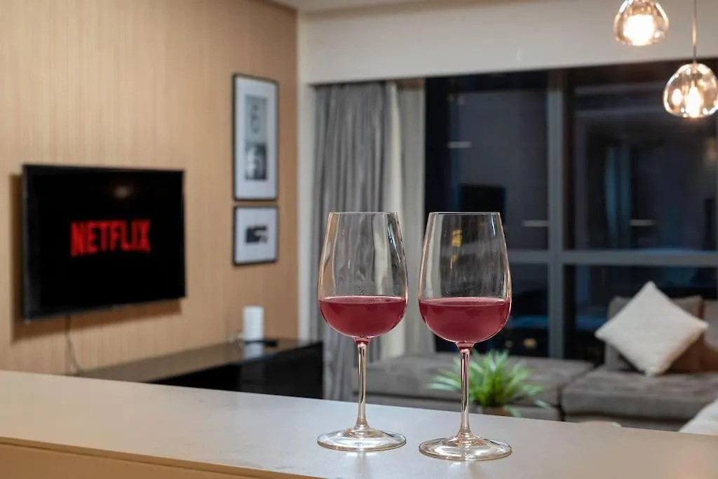 Paramount Hotel Flat With Amazing Burj Khalifa View Dubai 0*,