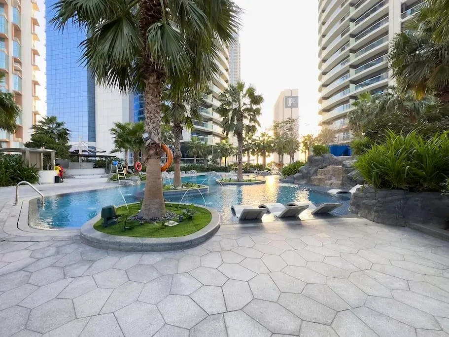 Paramount Hotel Flat With Amazing Burj Khalifa View Dubai 0*,